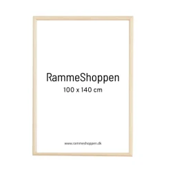 Birketræsramme - 100 x 140 cm - Type 811