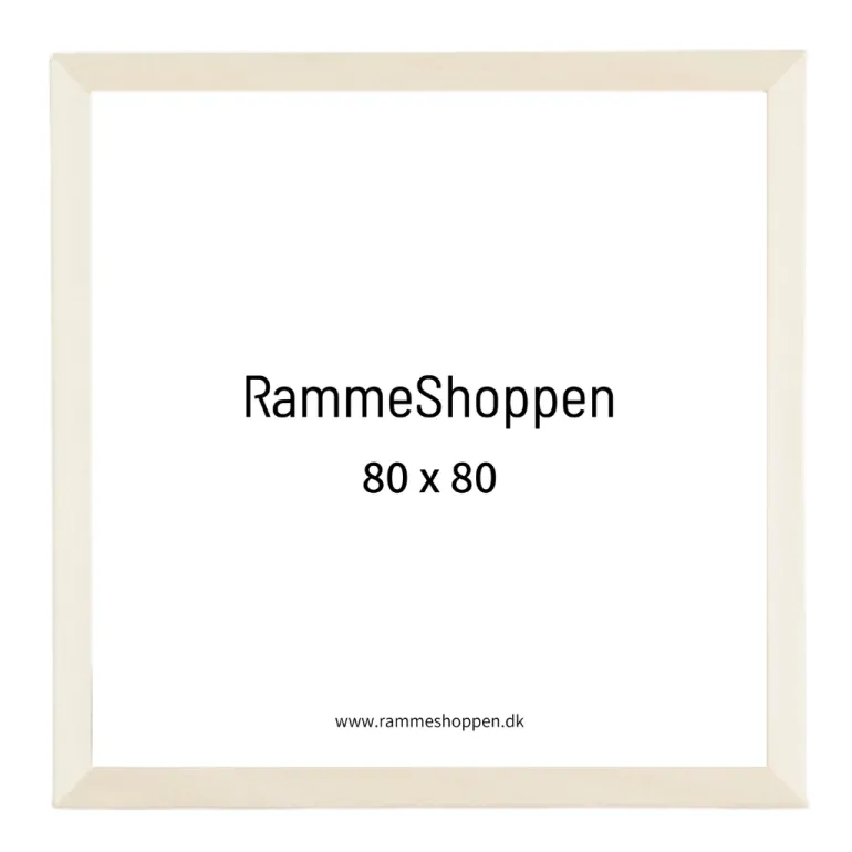 Birketræsramme - 80 x 80 cm - Type 811