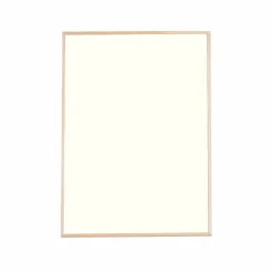 Birketræsramme, refleksfri, smal - 60 x 84 cm (A1) - Type 810