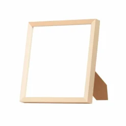 Birketræsramme, refleksfri, smal - 20 x 20 cm - Type 810