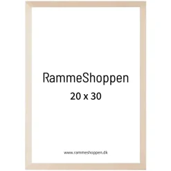 Birketræsramme, smal - 20 x 30 cm - Type 810