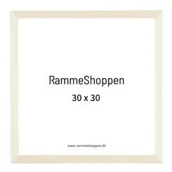 Birketræsramme, smal - 30 x 30 cm - Type 810