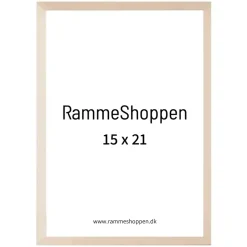 Birketræsramme, smal - 15 x 21 cm (A5) - Type 810