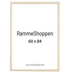 Birketræsramme, smal - 60 x 84 cm (A1) - Type 810