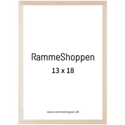 Birketræsramme, smal - 13 x 18 cm - Type 810