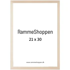 Birketræsramme, smal - 21 x 30 cm (A4) - Type 810