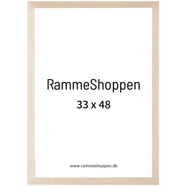 Birketræsramme, smal - Type 810