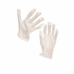 Bomuldshandsker - 1 par