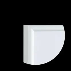 Hvid aluramme, blank, smal, 20 x 20 cm, Type 9006