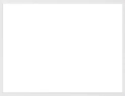 Hvid aluramme, blank, smal, 13 x 18 cm, Type 9006