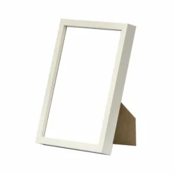 Hvid træramme, 21 x 30 cm, A4, Type 861