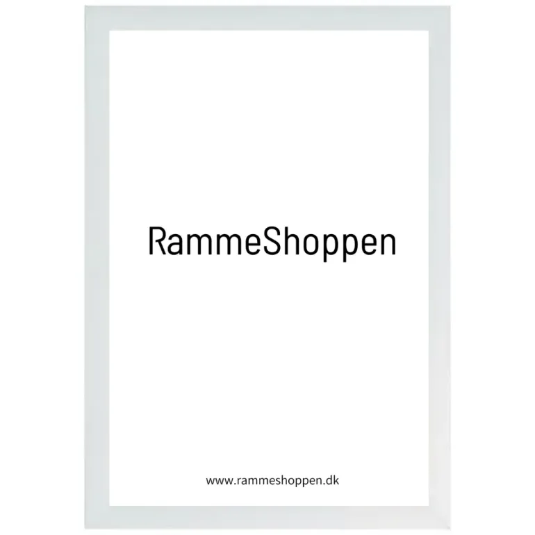 Hvid træramme, Type 861