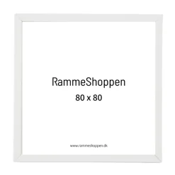 Hvid træramme, Type 861