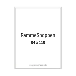 Hvid træramme, Type 861