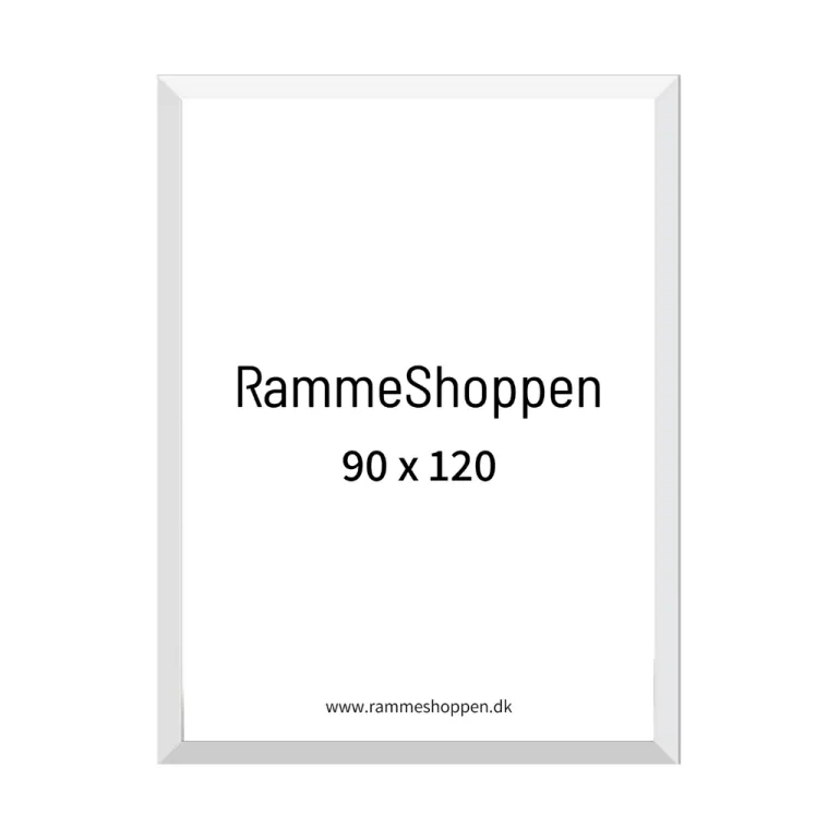 Hvid træramme, Type 861