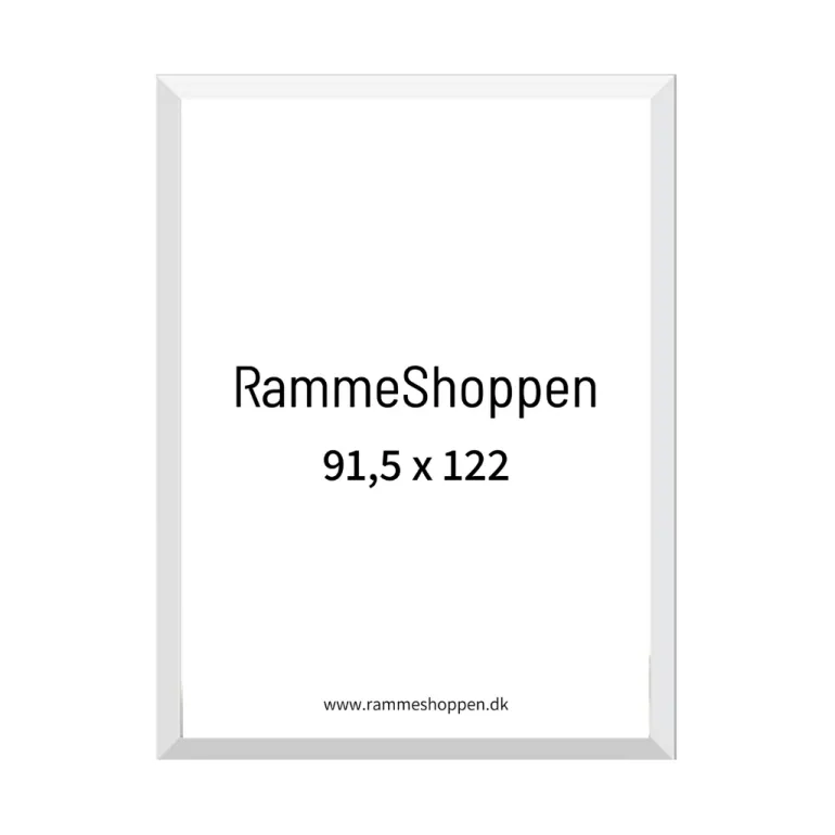 Hvid træramme, Type 861