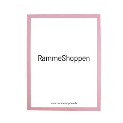 Lyserød træramme - Type 480