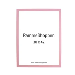 Lyserød træramme - Type 480