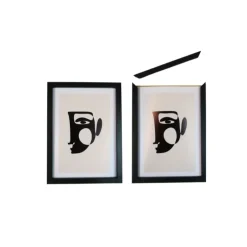 Magnet skifte ramme - Sort træ