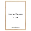 Massiv egetræsramme - 9 x 13 cm - Type 320