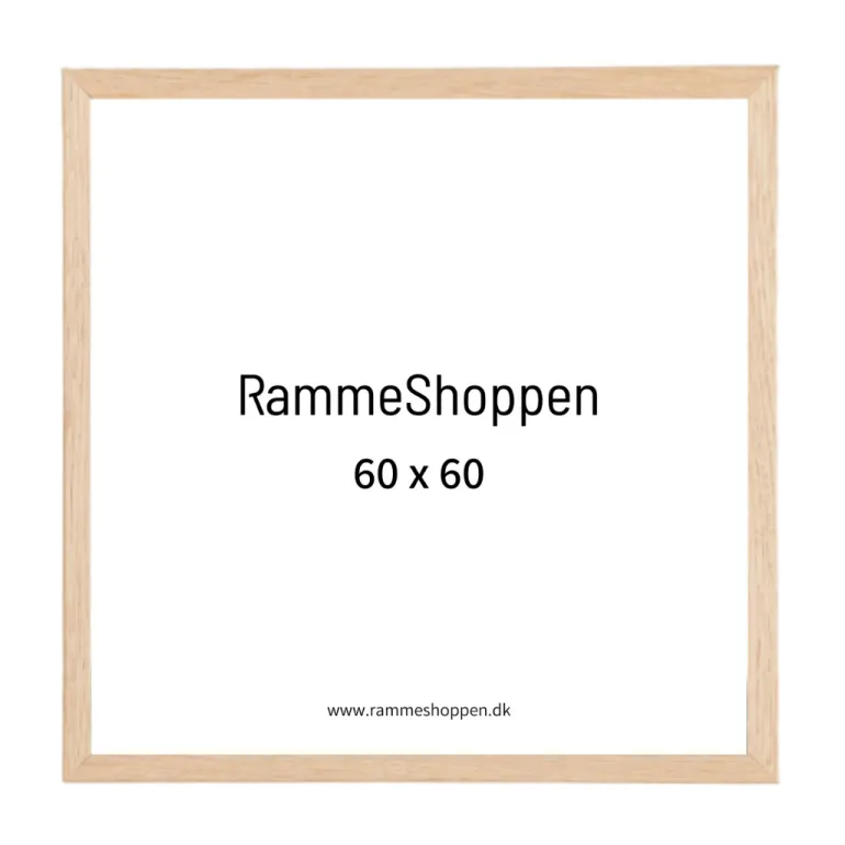 Massiv Egetræsramme - Type 851