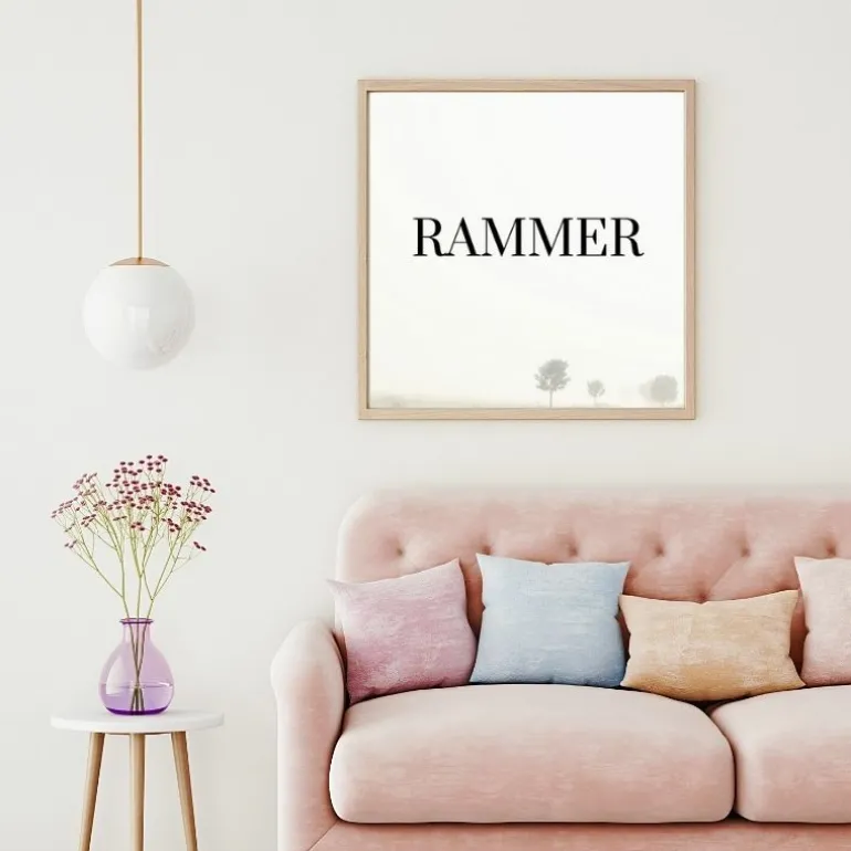 Massiv Egetræsramme - Type 851