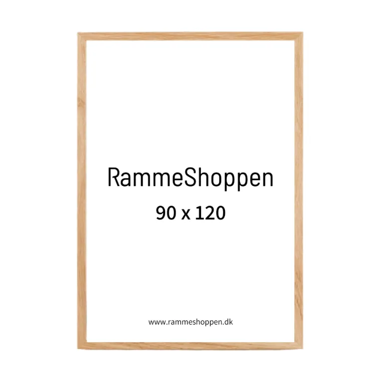 Massiv Egetræsramme - Type 851