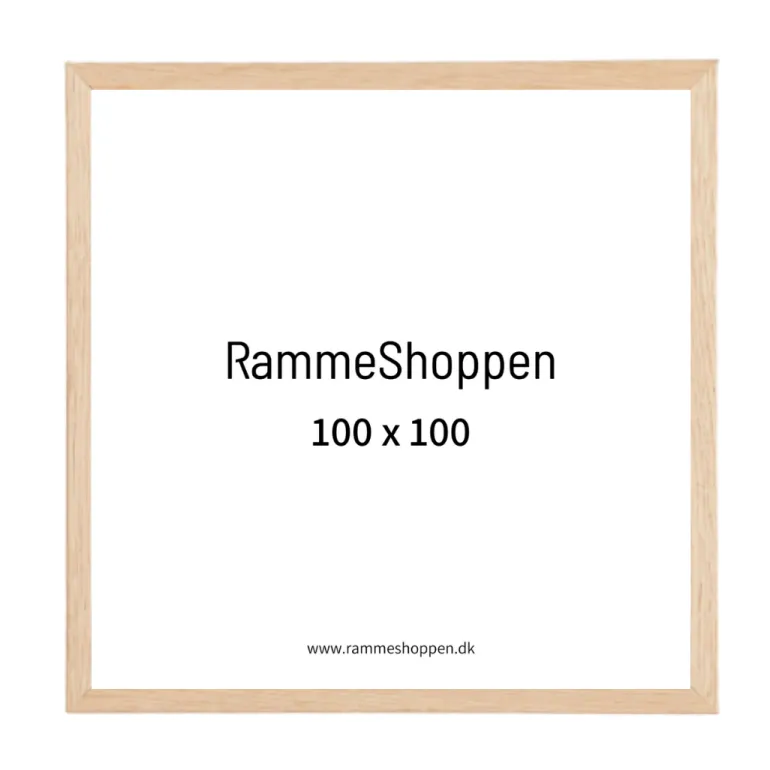 Massiv Egetræsramme - Type 851