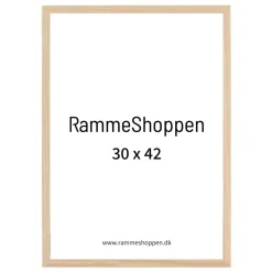 Massiv Egetræsramme - Type 851