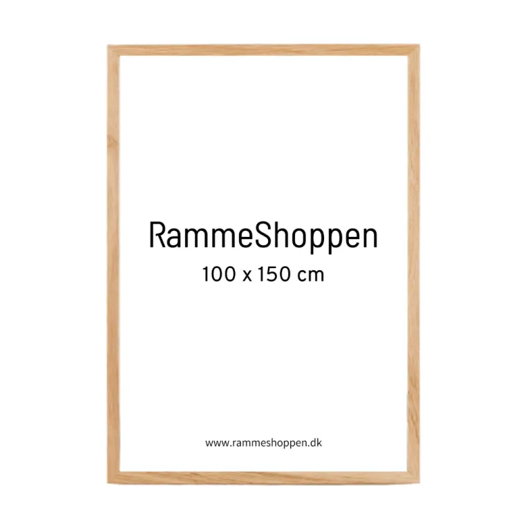 Massiv Egetræsramme - Type 851