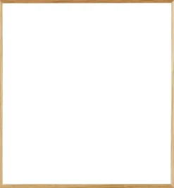 Massiv egetræsramme, smal - 25 x 25 cm - Type 320