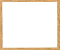 Massiv egetræsramme, smal - Type 320