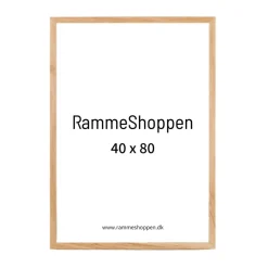 Massiv egetræsramme, smal - Type 320