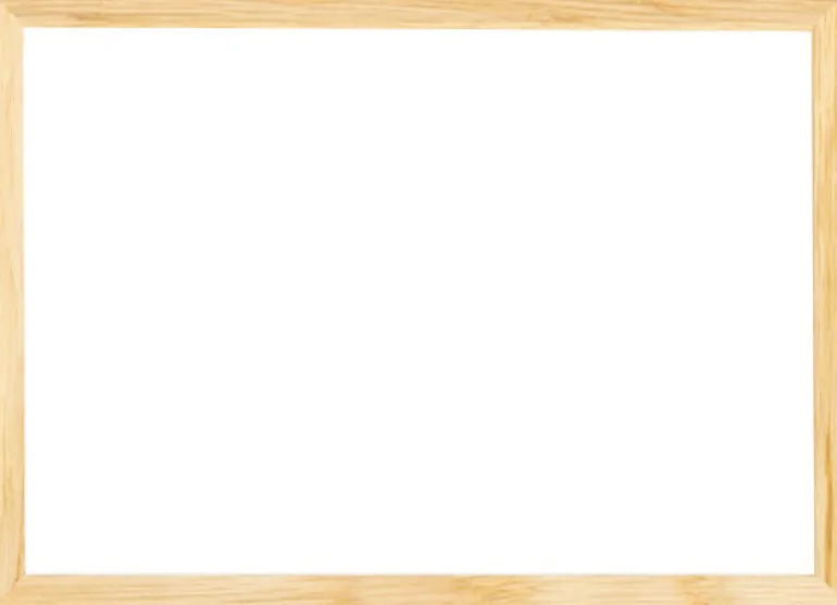 Massiv egetræsramme, smal - Type 320