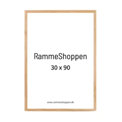 Massiv egetræsramme, smal - Type 320