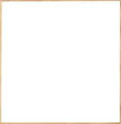 Massiv egetræsramme, smal - 30 x 30 cm - Type 320