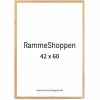 Massiv egetræsramme, 42x60 (A2) cm - Type VR01
