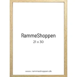 MDF ramme, egelook, smal - Type 0212