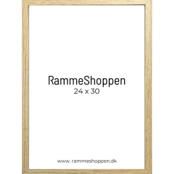 MDF ramme, egelook, smal - Type 0212