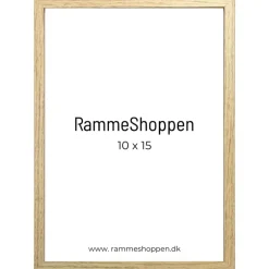 MDF ramme, egelook, smal - Type 0212