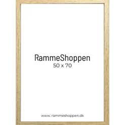 MDF ramme, egelook, smal - Type 0212