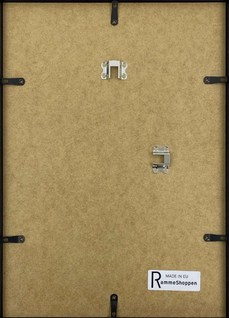 Mørk brun træramme - Type 830