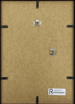 Mørk brun træramme, smal, 40 x 50, Type 830