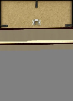 Mørk brun træramme, smal, 30 x 40 cm, Type 830