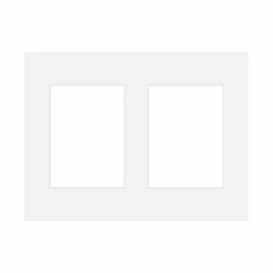 Passepartout, Frosthvid, Standardmål, MED FLERE HULLER