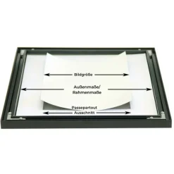 Passepartout, Frosthvid, Standardmål