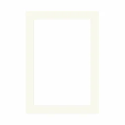 Passepartout, Naturhvid, Standardmål