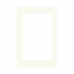 Passepartout, Naturhvid, Standardmål