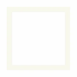 Passepartout, Naturhvid, Standardmål