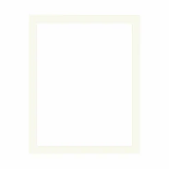 Passepartout, Naturhvid, Standardmål